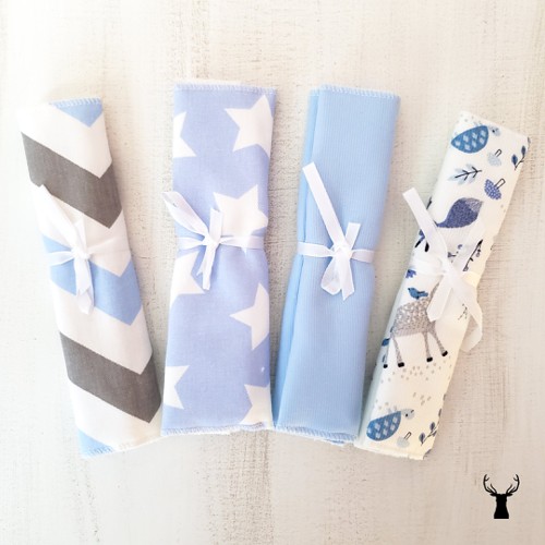 BABITAS TOALLA X 4 VARON – Pañalera Belyan